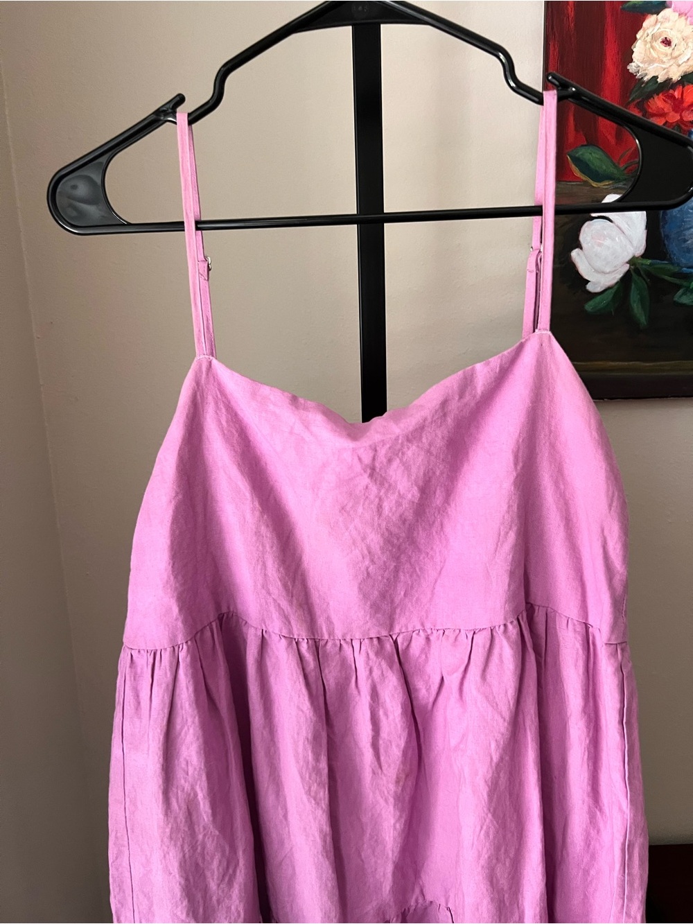Charlie holiday Sleeveless Tiered Maxi Dress in Lilac - Picture 3 of 8